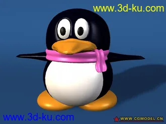 3D打印模型Q仔Q妹的图片