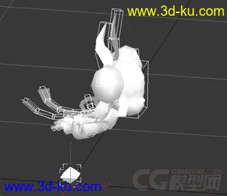 3D打印模型宠物嫦娥初级-奔跑的图片
