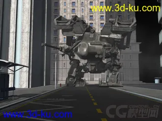 3D打印模型Hawk Mecha Model with motion的图片