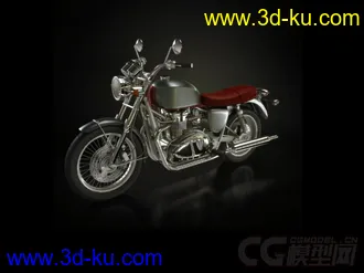 酷炫摩托车3D模型10的图片