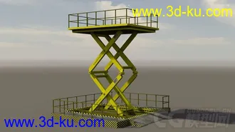 3D打印模型工业工厂城市场景部件的图片