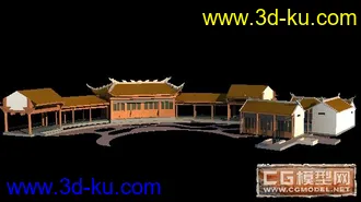 3D打印模型院子的图片