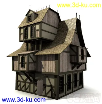 3D打印模型西方古代建筑的图片