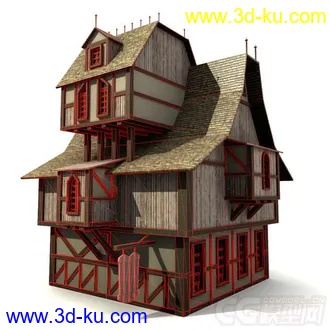 3D打印模型西方古代建筑的图片