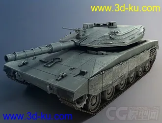 军事坦克模型3的图片