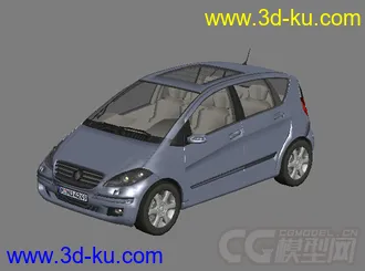 DOSCH 3D奔驰Mercedes_A-Class汽车模型的图片