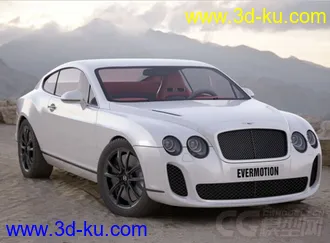 EVERMOTION宾利车模型的图片