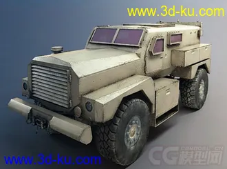 黄色机械装甲车模型的图片