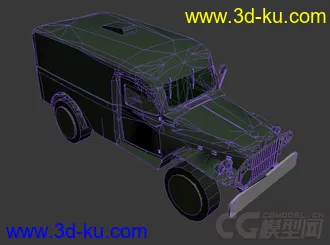 军用车模型的图片