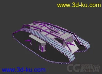 坦克装甲车5模型的图片