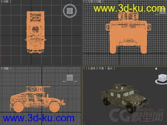 3D打印模型天启四骑士（Conquest）坦克的图片