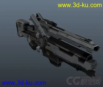 3D打印模型可以变形的武器的图片