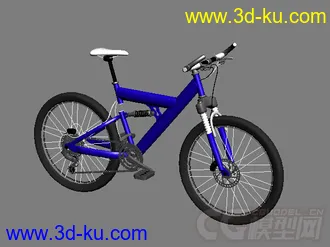 3D打印模型时尚的山地自行车的图片