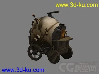 游戏里的小杂货车模型的图片