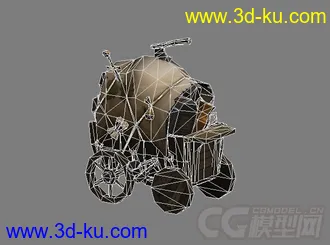 游戏里的小杂货车模型的图片