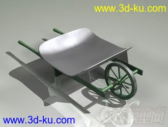 园丁用的手推小货车模型的图片