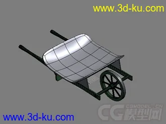 园丁用的手推小货车模型的图片