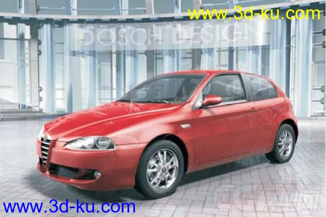 DOSCH 3D阿尔法Alfa_147汽车模型的图片3