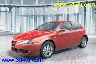 DOSCH 3D阿尔法Alfa_147汽车模型的图片
