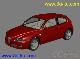 DOSCH 3D阿尔法Alfa_147汽车模型的图片