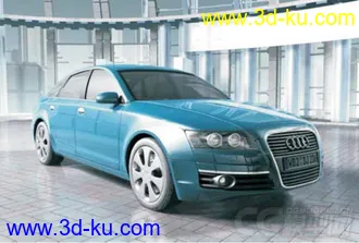 DOSCH 3D奥迪A6汽车模型的图片