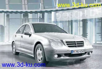 DOSCH 3D奔驰Mercedes_C-Class汽车模型的图片