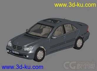 DOSCH 3D奔驰Mercedes_C-Class汽车模型的图片