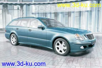 DOSCH 3D奔驰Mercedes_E400T汽车模型的图片