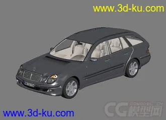 DOSCH 3D奔驰Mercedes_E400T汽车模型的图片