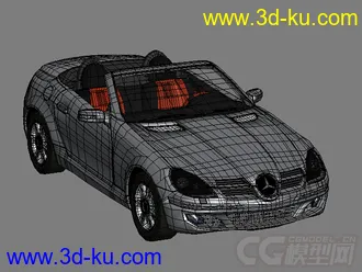 DOSCH 3D奔驰Mercedes_SLK汽车模型的图片
