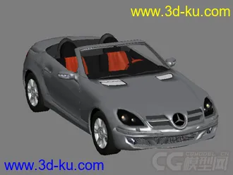 DOSCH 3D奔驰Mercedes_SLK汽车模型的图片