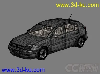 DOSCH 3D欧宝Opel_Signum汽车模型的图片