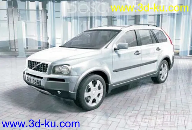 DOSCH 3D沃尔沃Volvo_XC90汽车模型的图片3