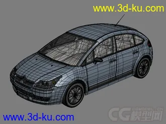 DOSCH 3D雪铁龙Citroen_C4汽车模型的图片