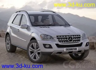 EVERMOTION奔驰ml500汽车模型的图片