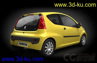 EVERMOTION标致Peugeot1007车模型的图片