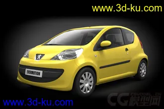 EVERMOTION标致Peugeot1007车模型的图片