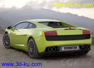 EVERMOTION兰博基尼车模型的图片