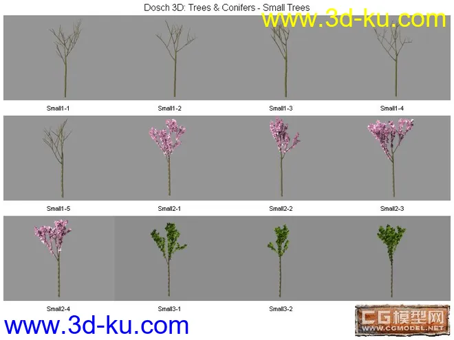DOSCH精品树模型库(9)的图片1
