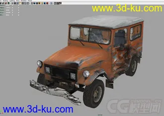 3D打印模型jeep的图片