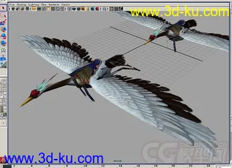 3D打印模型神仙传仙鹤的图片