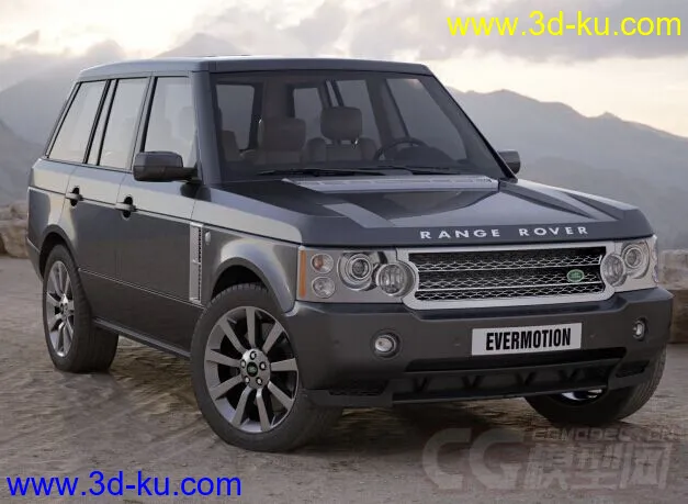 EVERMOTION路虎range rover 越野车模型的图片3