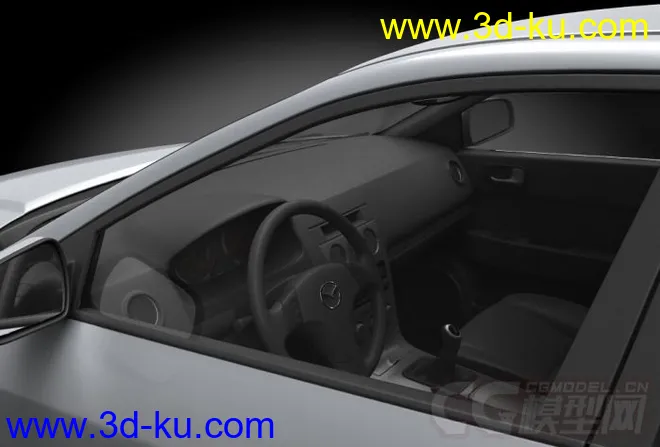 EVERMOTION马自达Mazda_6车模型的图片4