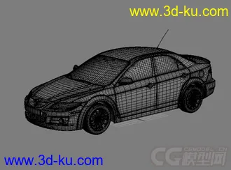 EVERMOTION马自达Mazda_6车模型的图片