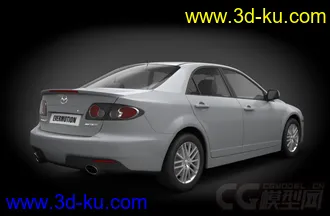 EVERMOTION马自达Mazda_6车模型的图片