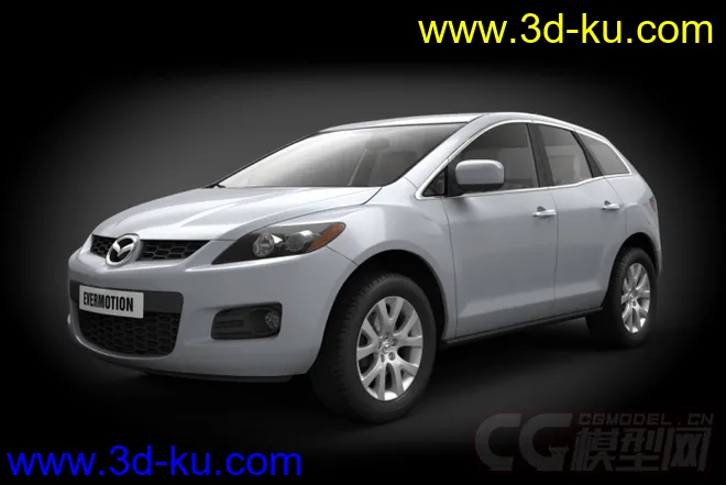 EVERMOTION马自达Mazda_CX7车模型的图片2