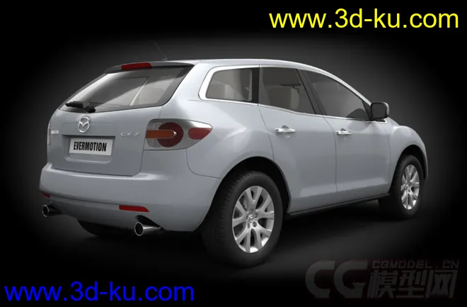 EVERMOTION马自达Mazda_CX7车模型的图片3