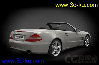 EVERMOTION梅赛德斯-奔驰Mercedes_SL500车模型的图片