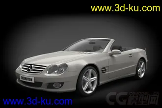 EVERMOTION梅赛德斯-奔驰Mercedes_SL500车模型的图片