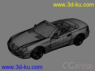 EVERMOTION梅赛德斯-奔驰Mercedes_SL500车模型的图片